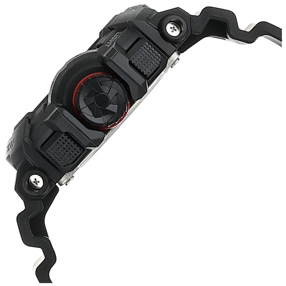 Casio G-Shock GA-400-1BHDR Black & Red Analog-Digital Dial Black Resin Strap Men's Watch Shock and 200M Water Resistant G566 - Image 3