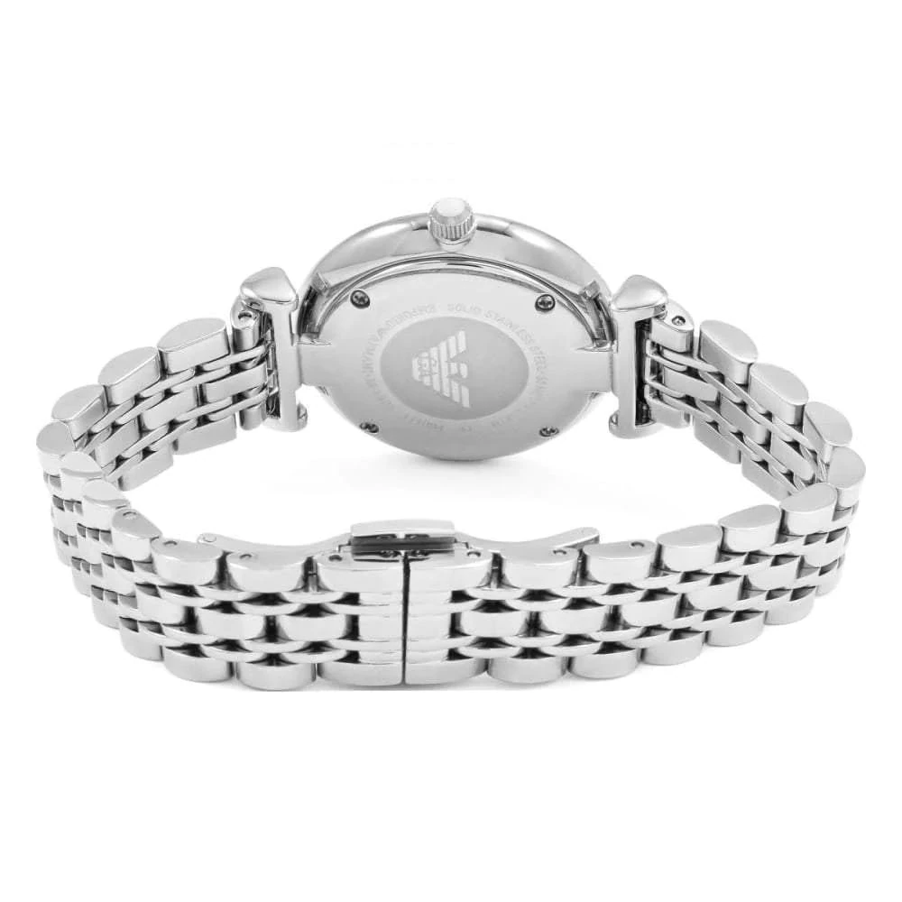 Emporio Armani Gianni T-bar Analog White Dial Women's Watch - AR1908 - Image 2