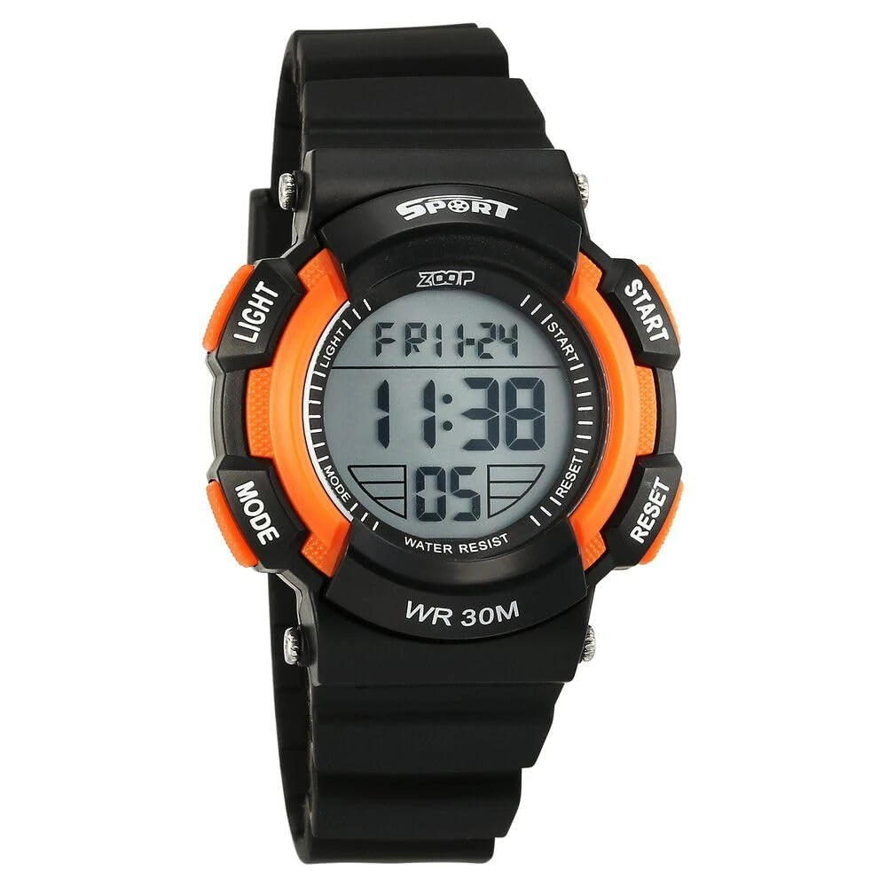 Zoop Digital Watch with Digital Dial & Black Strap for Boys Kids, from House of Titan - NT16034PP03W - Image 2