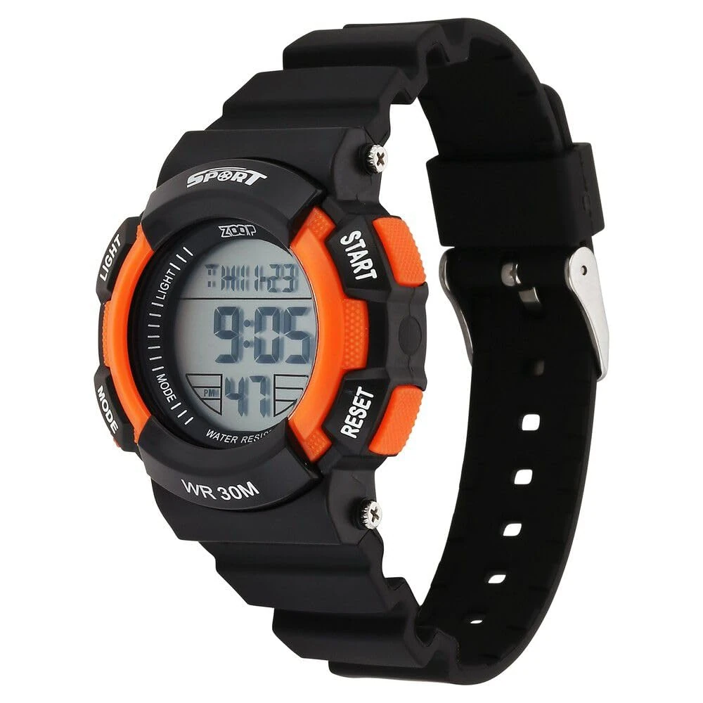 Zoop Digital Watch with Digital Dial & Black Strap for Boys Kids, from House of Titan - NT16034PP03W - Image 3
