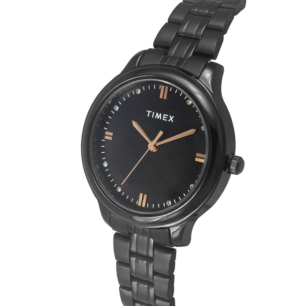 TIMEX Analog Watch for Women with Round Dial & Water Resistant Women's Wrist Watches - Image 2