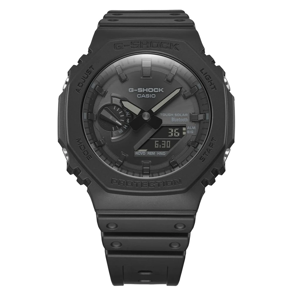 Casio G-Shock GA-B2100-1A1DR Black Analog-Digital Dial Black Resin Strap Men's Watch Tough Solar Bluetooth G1242 - Image 2