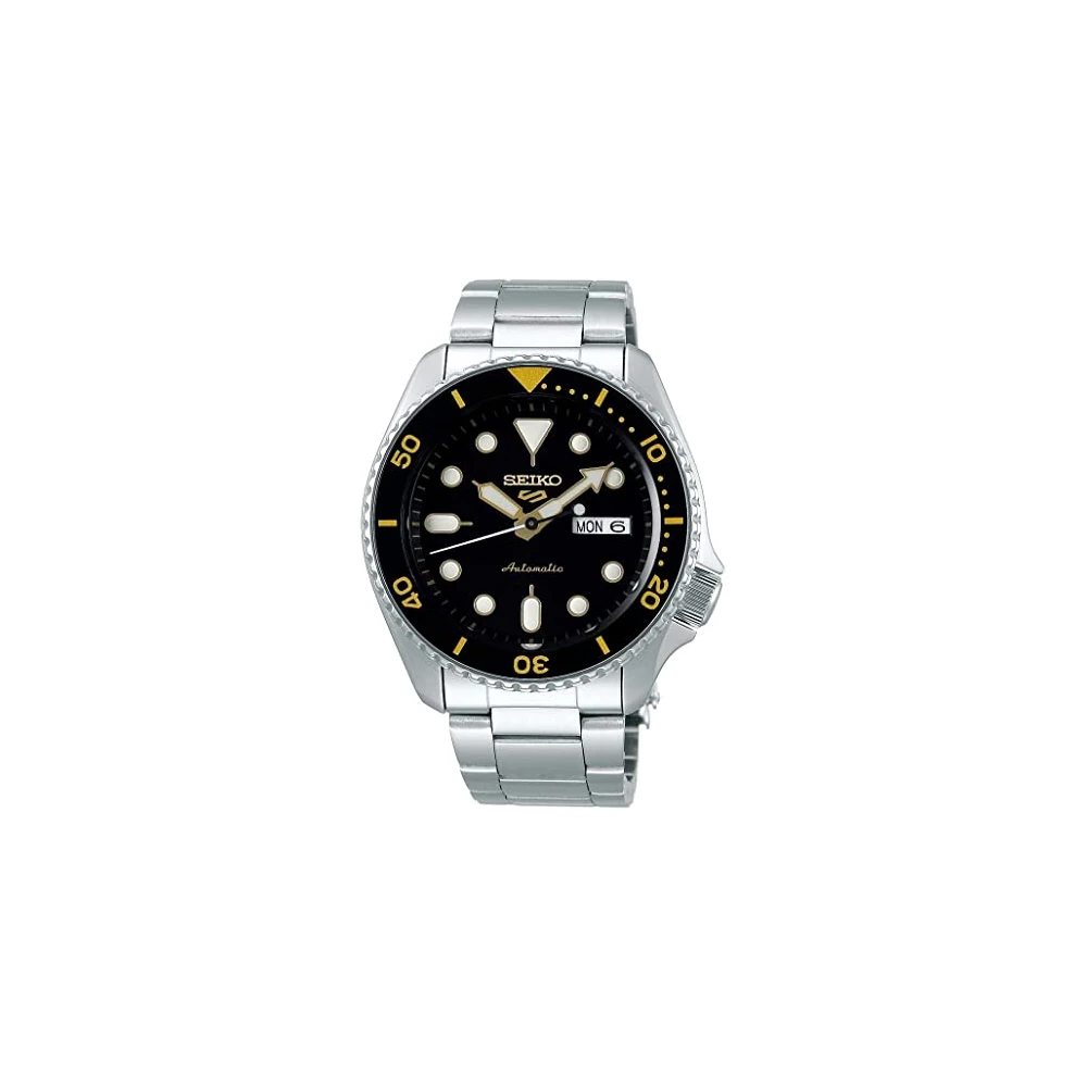 Seiko Stainless Steel Analog Green Dial Men Watch-Srpd63K1, Bandcolor-Silver - Image 2