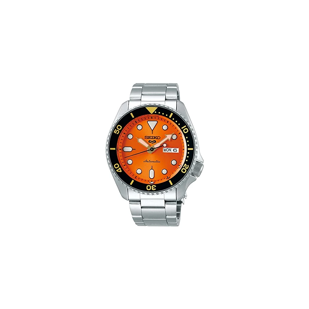 Seiko Stainless Steel Analog Green Dial Men Watch-Srpd63K1, Bandcolor-Silver - Image 3