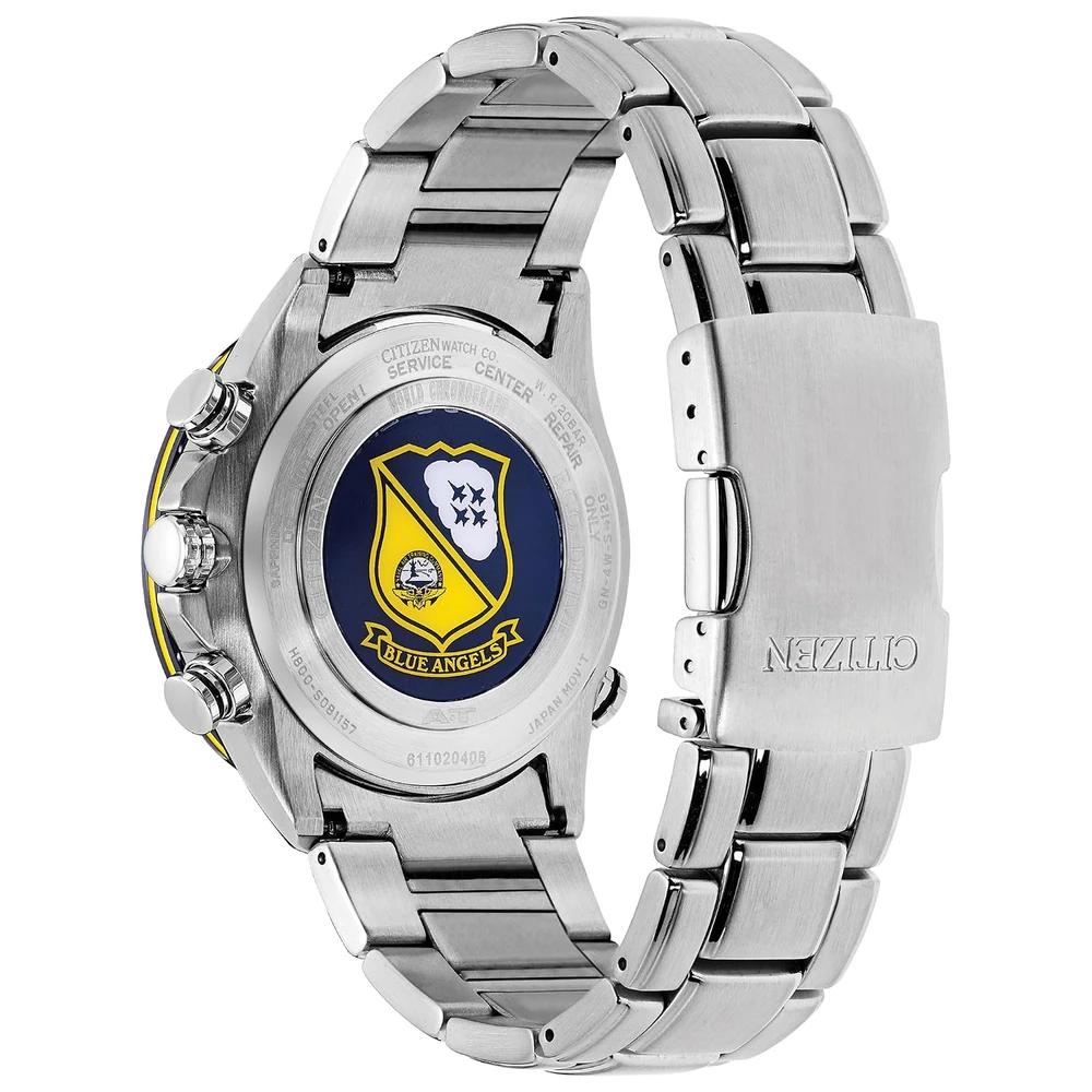 Citizen Men's Eco-Drive Sport Luxury World Chronograph Atomic Time Keeping Watch - Image 3