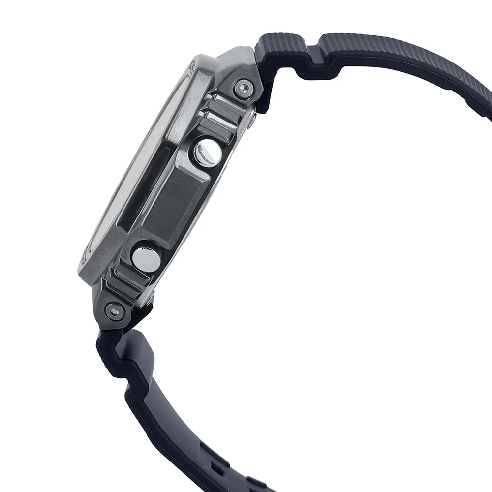 Casio G-Shock GM-2100BB-1ADR Black IP Analog-Digital Dial Resin Strap Men's Watch Shock and 200M Water Resistant G1371 - Image 2
