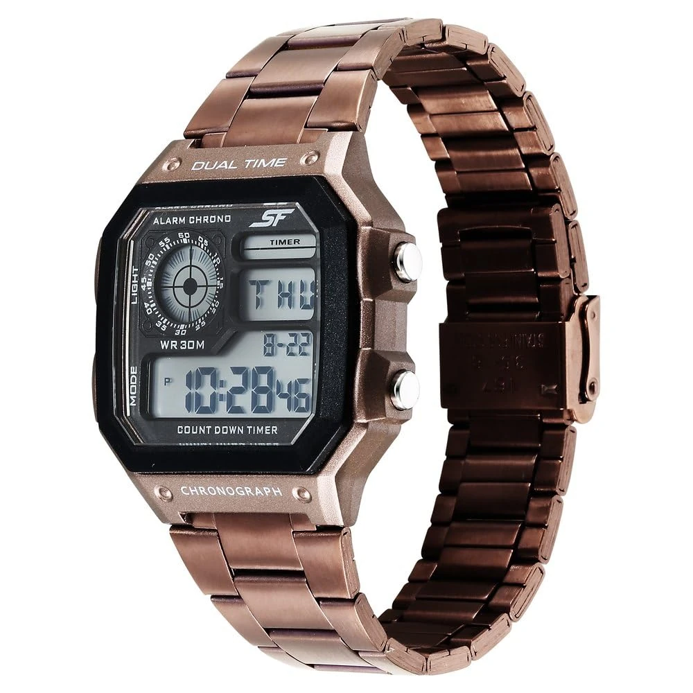 Sonata Festive Hexa Metal Refresh Quartz Analog Multicolor Dial Watch for Men - Image 2