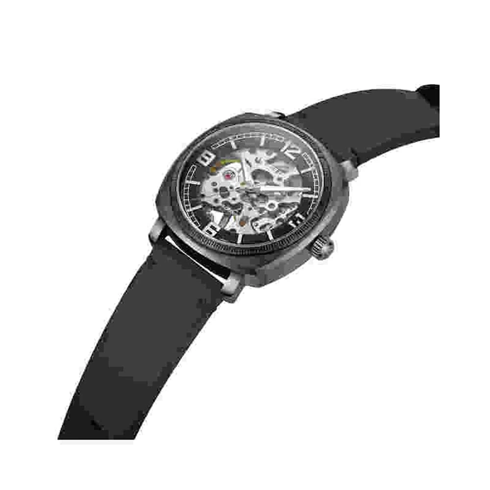Kenneth Cole Analog Black Dial Men's Casual Leather Watch - Image 3