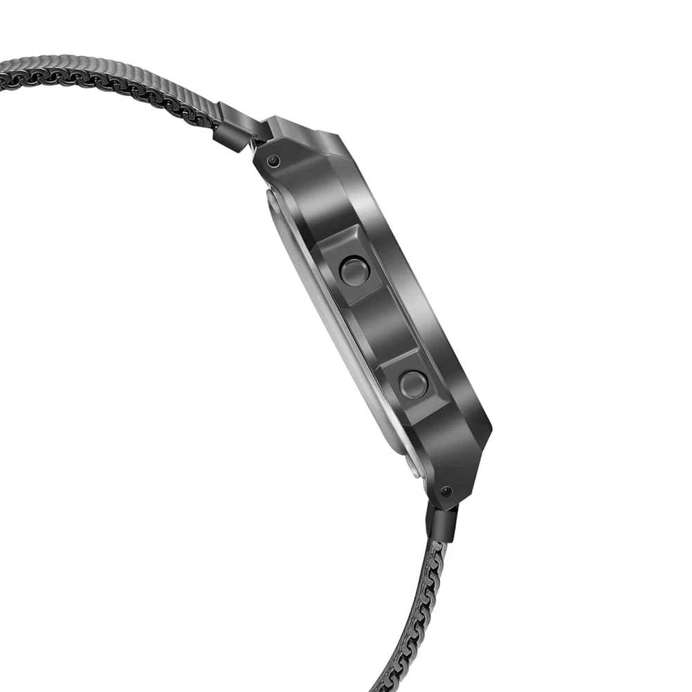 Casio Unisex Vintage A168WEMB-1BDF Black Digital Dial Silver Stainless Steel Band D259 - Image 3