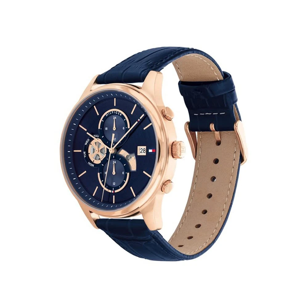 Tommy Hilfiger Blue Dial Quartz Analog Watch for Men-NETH1710503 - Image 3