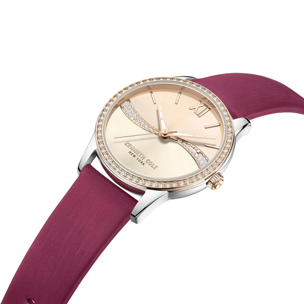 Kenneth Cole Analog Rose Gold Dial Men's Watch-KCWLA2219603LD - Image 3
