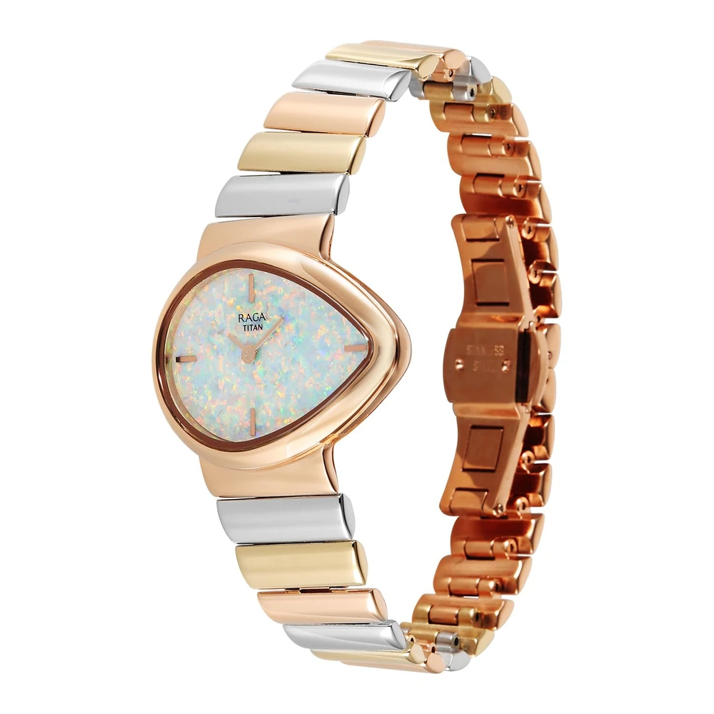 Titan Raga Opal with Quartz Movement Analog Dial Watch for Women - Image 3