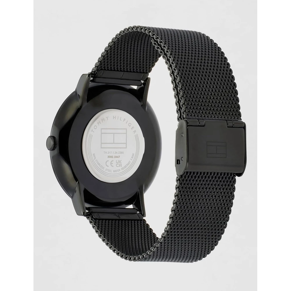 Tommy Hilfiger Mens 40 James Black Dial Zinc Alloy Watch - NCTH1791464 - Image 2