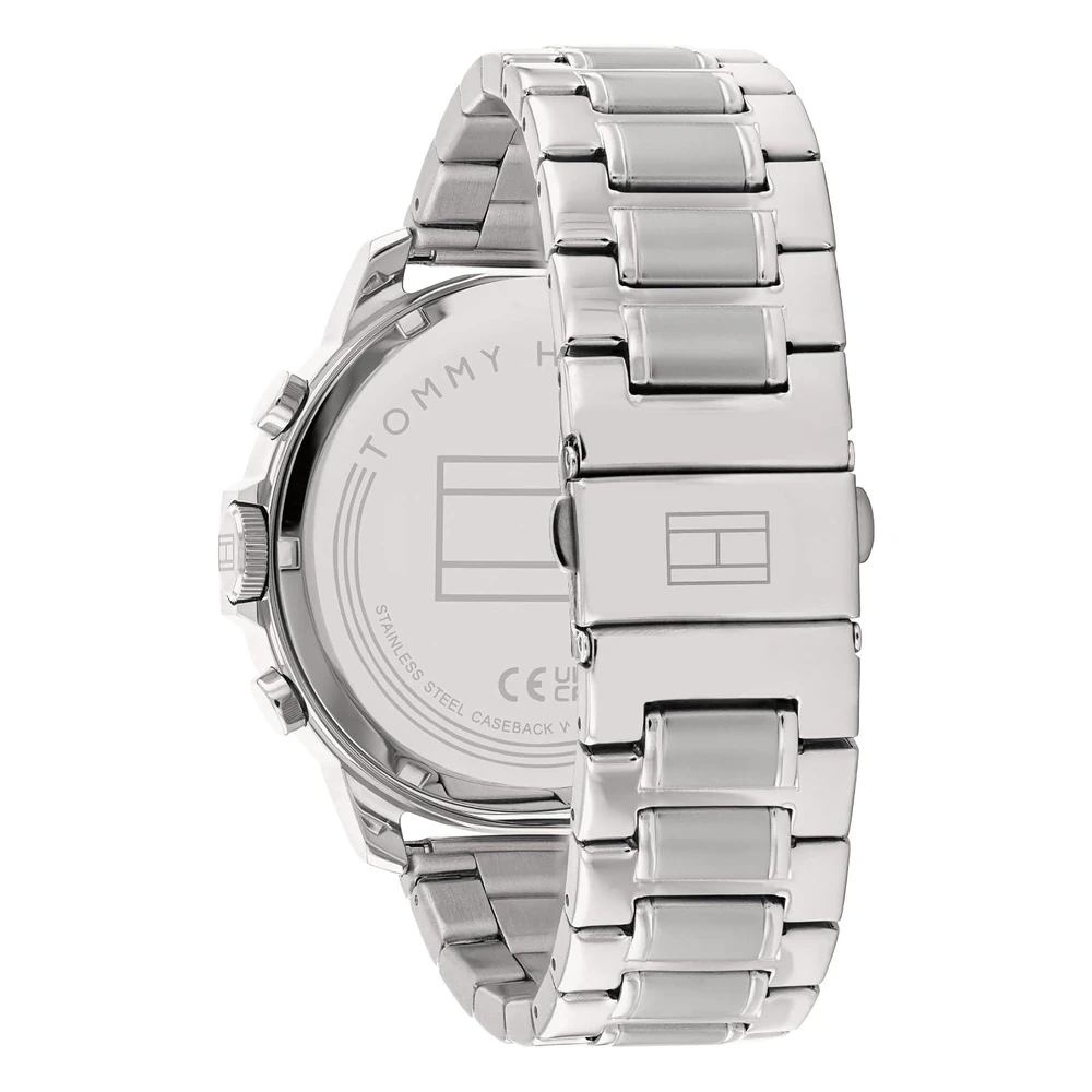 Tommy Hilfiger Quartz Multifunction Blue Dial Stainless Steel Strap Watch for Men-NETH1710492 - Image 3