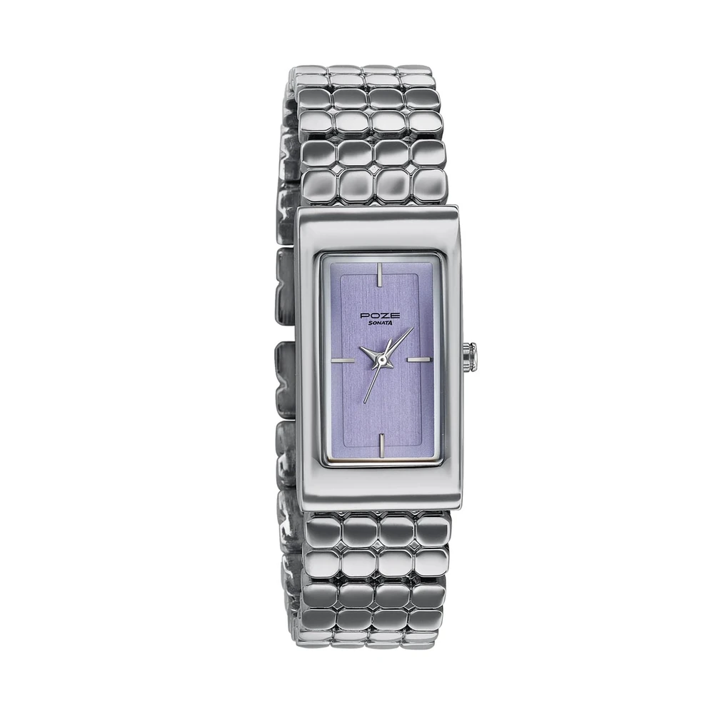 Sonata Poze 9 with Quartz Analog with Alloy Strap Watch for Women - Image 3