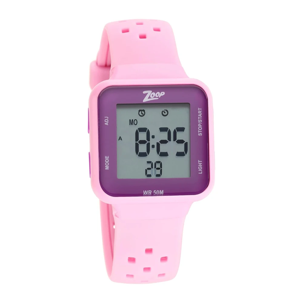 Zoop Kids Unisex Silver Dial Silicone Digital Watch (Not assigned,Not Assigned) - Image 3