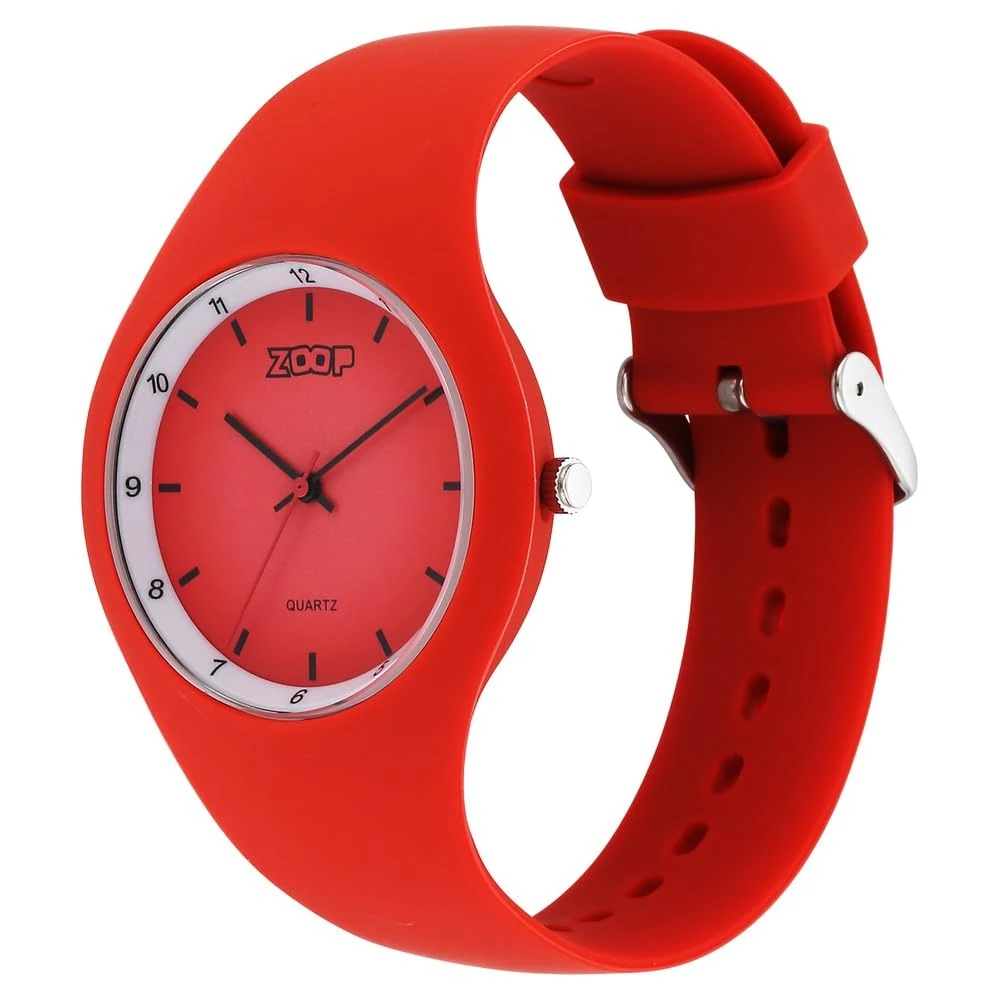 Zoop Analog Watch with Red Dial & Red Strap for Girls Kids, from House of Titan - 26031PP04W - Image 3
