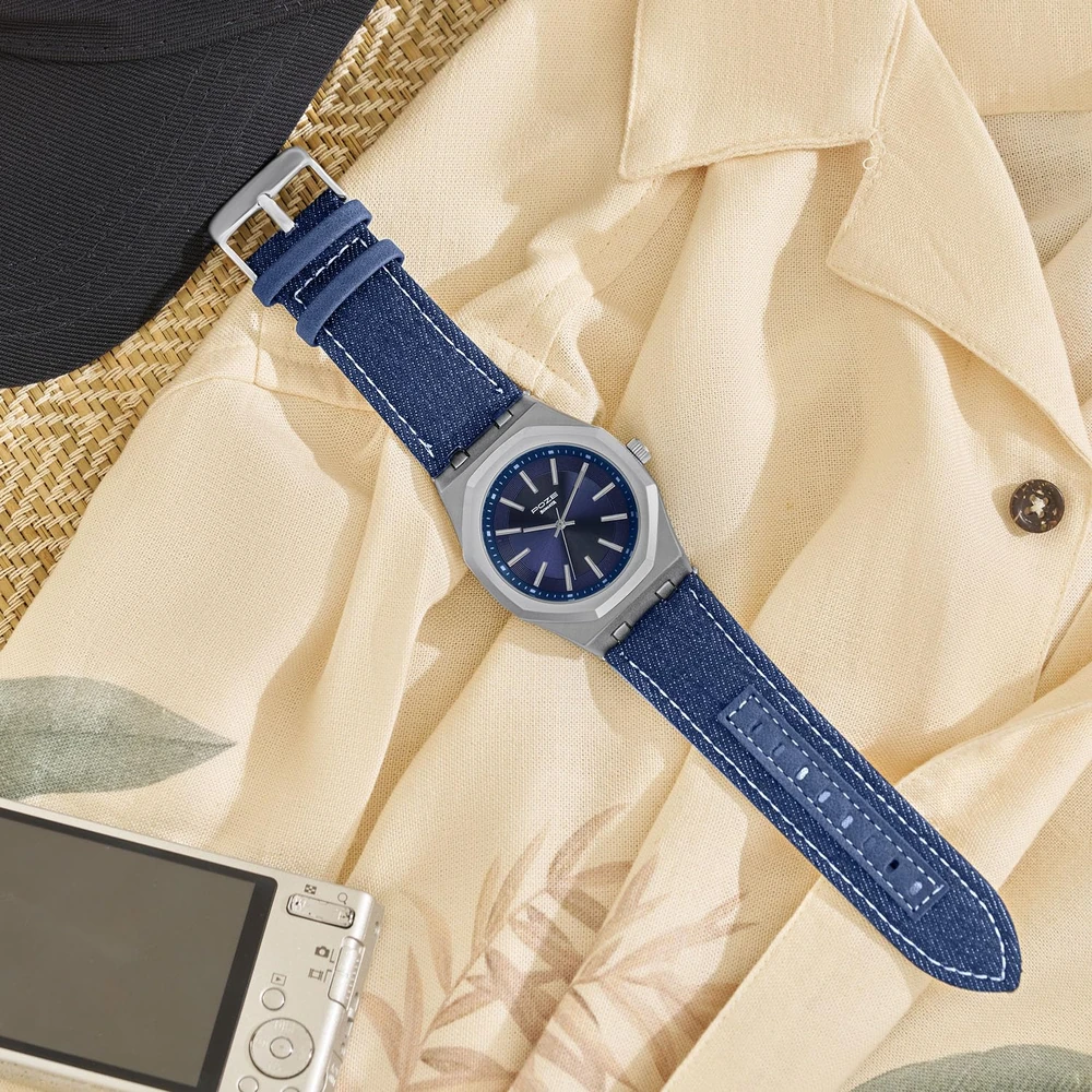 Sonata Poze 9 with Quartz Analog with Strap Strap Watch for Men - Image 2