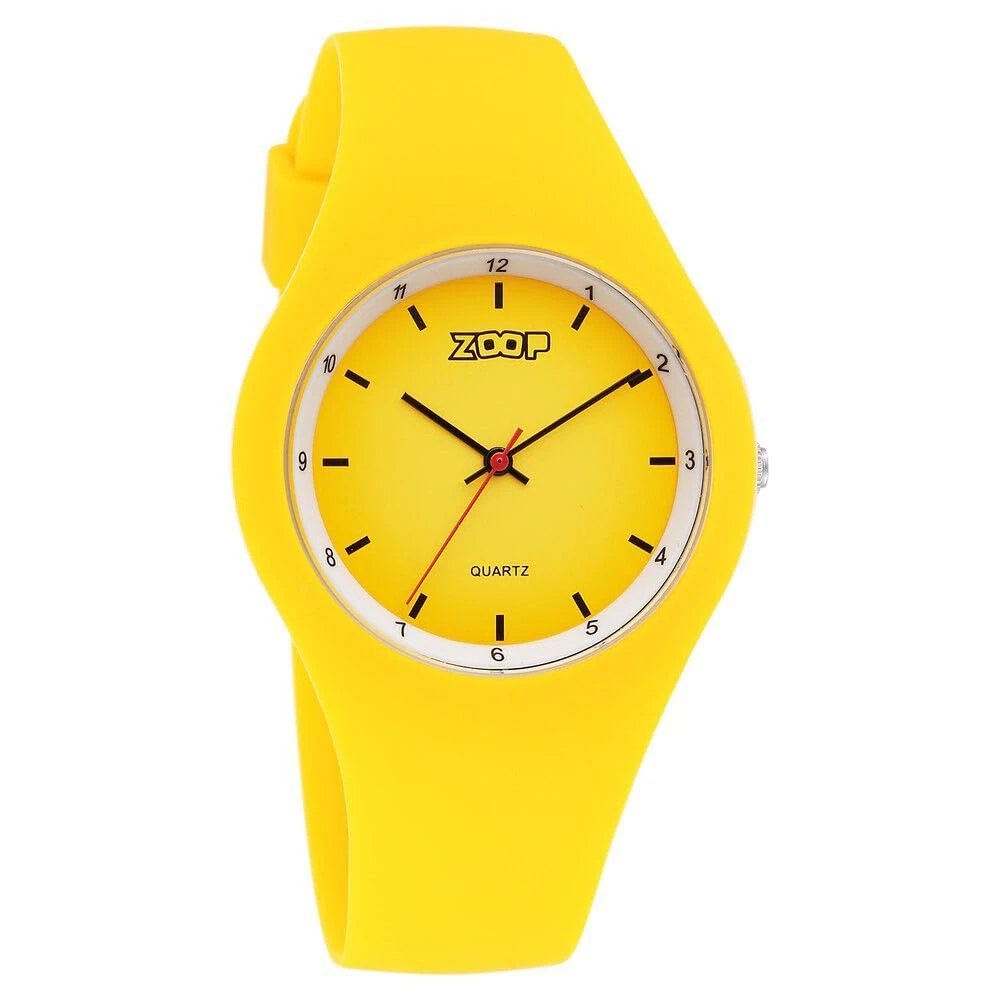 Zoop Analog Watch with Yellow Dial & Yellow Strap for Girls Kids, from House of Titan - 26031PP05W - Image 2