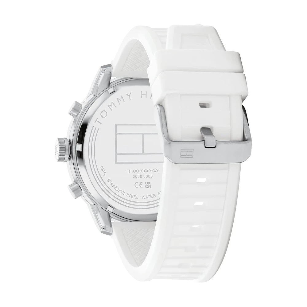 Tommy Hilfiger Silver Dial Quartz Analog with Date Watch for Men-TH1792072 - Image 3