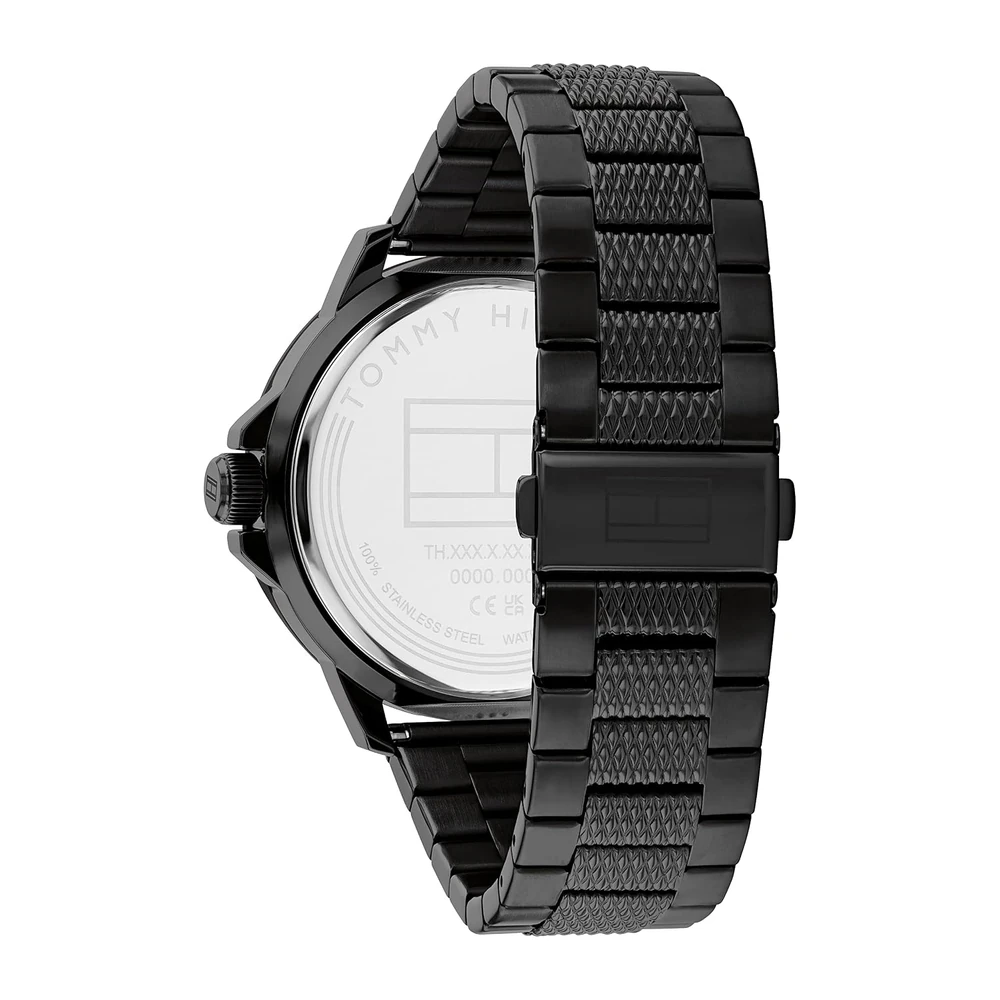 Tommy Hilfiger Black Dial Round Shaped Sport Men Analog Watch_TH1792026W - Image 3