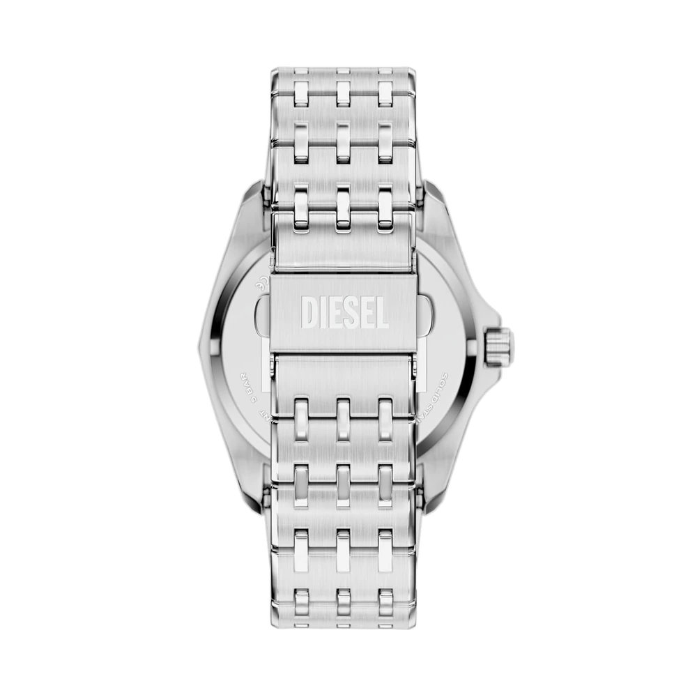 Diesel Stinger 3-Hand Silver Quartz Stainless Steel Watch DZ2245 - Image 2