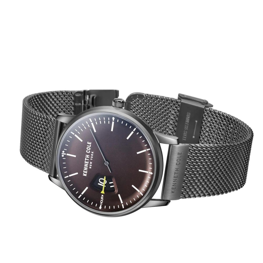 Kenneth Cole Analog Brown Dial Watch for Men-KCWGH2221103MN - Image 2
