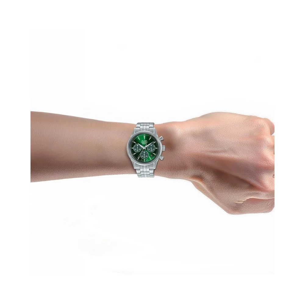 Alba Men's Prestige Quartz Green Dial Chronograph Watch - AT3K49X1 - Image 2