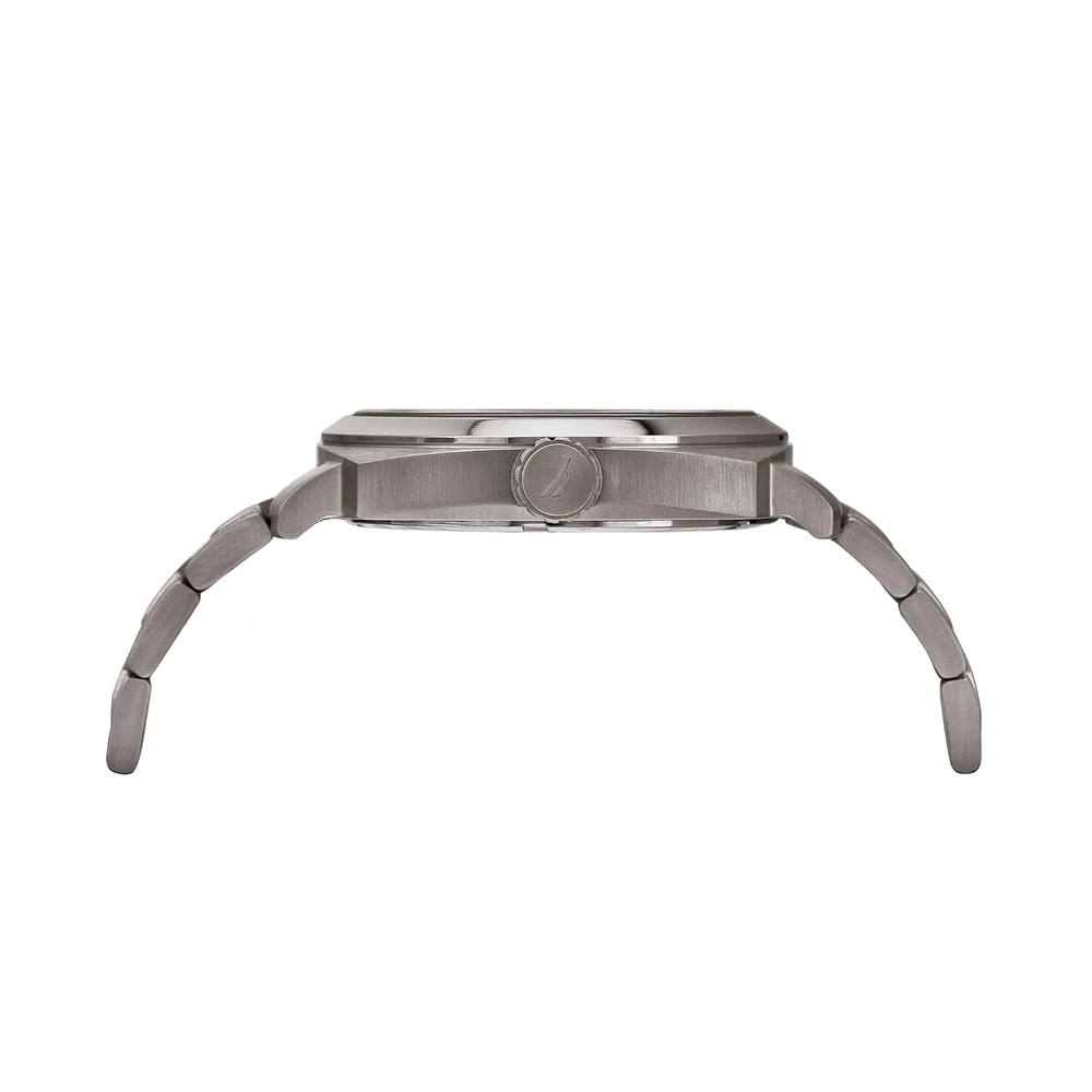 Nautica Square 46mm Gray Dial Analog Men Watch - NAPMYF321 - Image 3