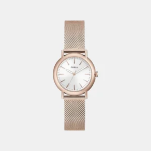 Heritage Women Quartz Silver Dial Analog Stainless Steel Watch WW00024005L3